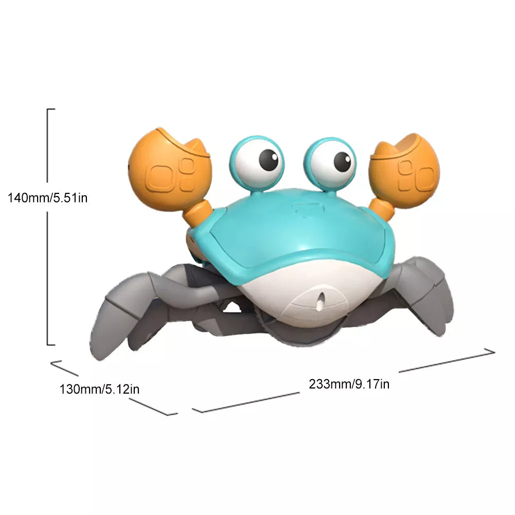 Crab Moving Induction Toy with Sound & Lights