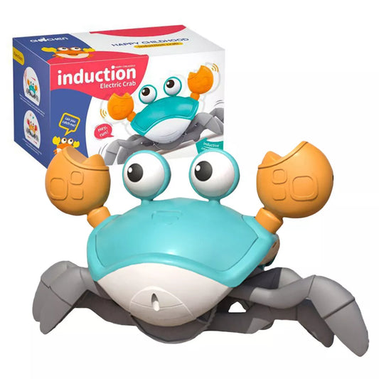 Crab Moving Induction Toy with Sound & Lights