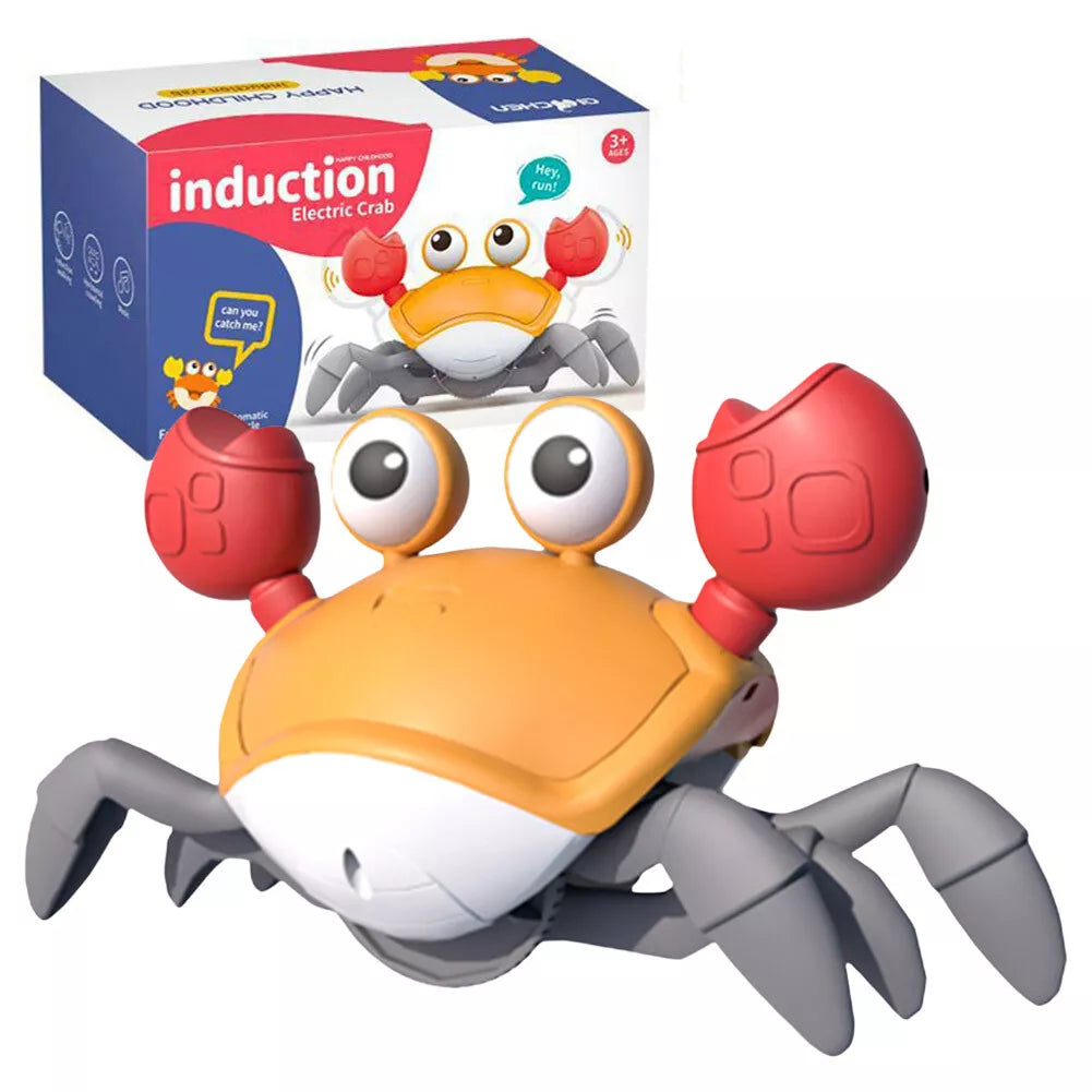Crab Moving Induction Toy with Sound & Lights