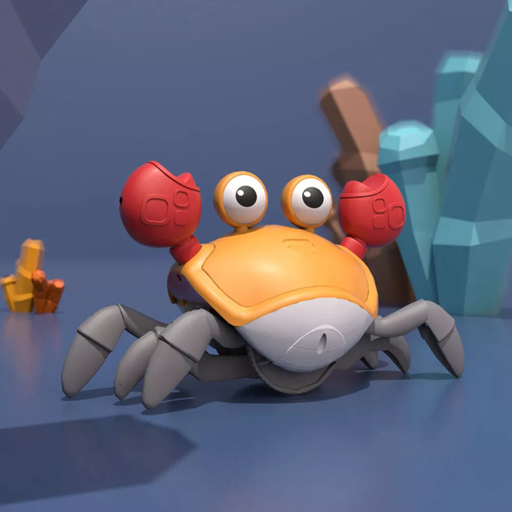 Crab Moving Induction Toy with Sound & Lights