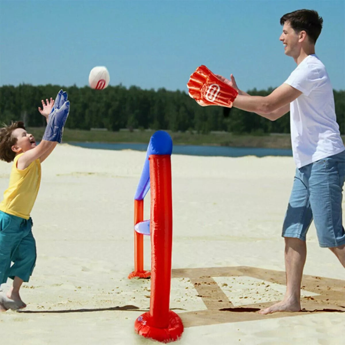 Inflatable Volleyball Set - Little Tikes