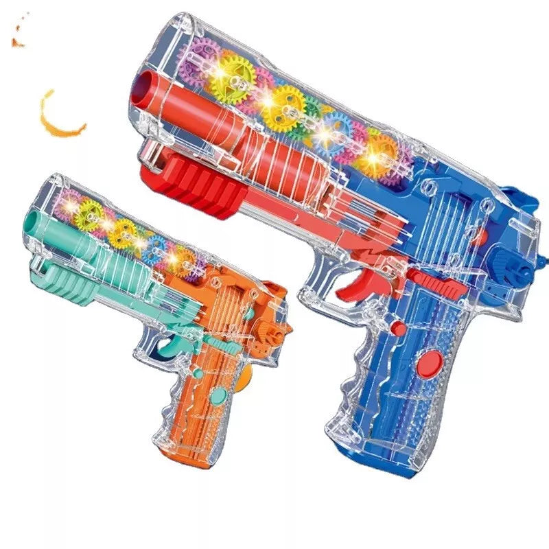 Gear Light Up Nerf Style Foam Bullet Launcher - 2 Colours