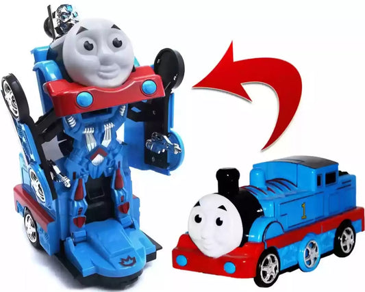 Thomas The Tank Engine 2 in 1 Transforming Robot Go Go Train Toy with Sound & Lights