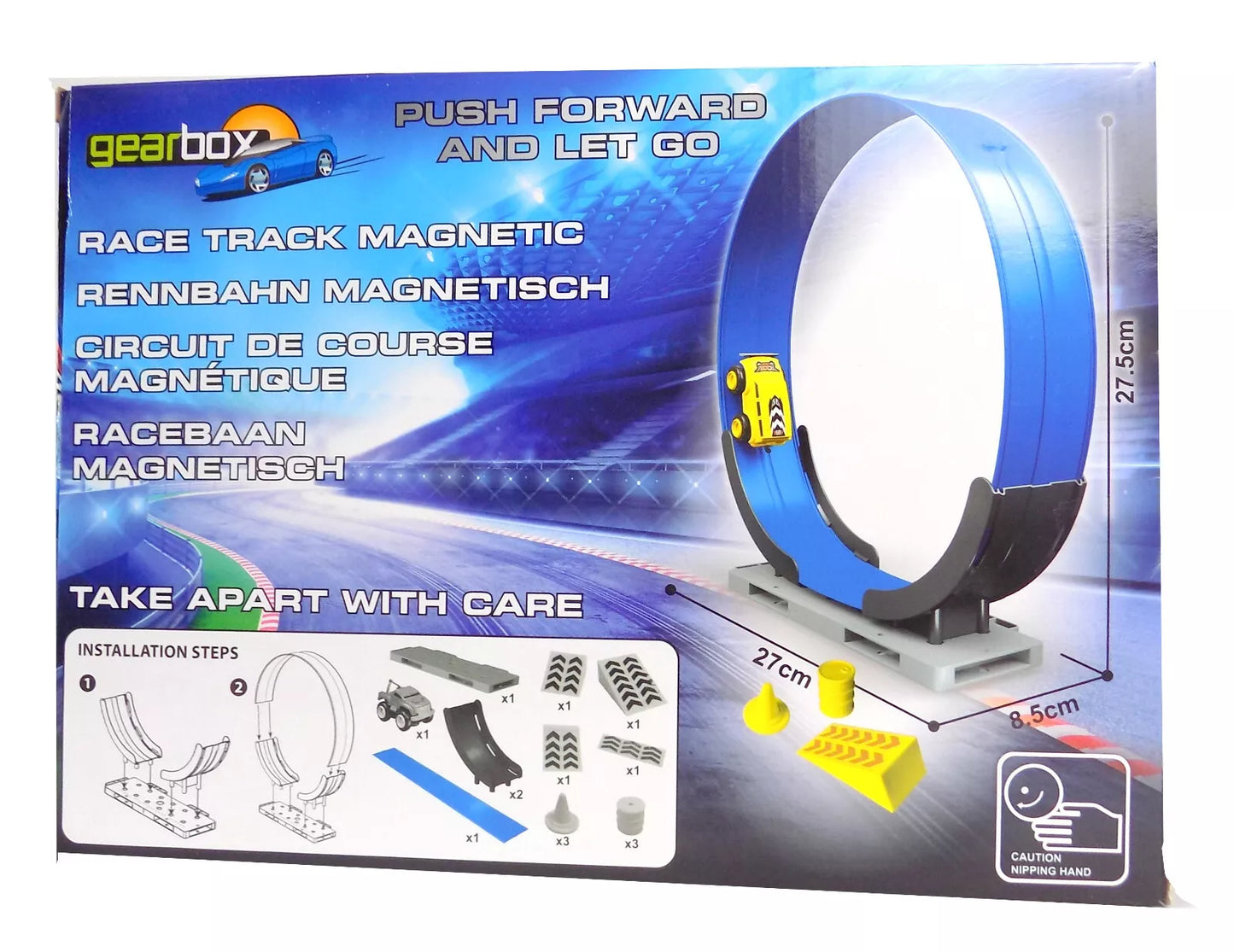 Loop The Loop Racing Track Kids With 1 Inertial Force Car Included