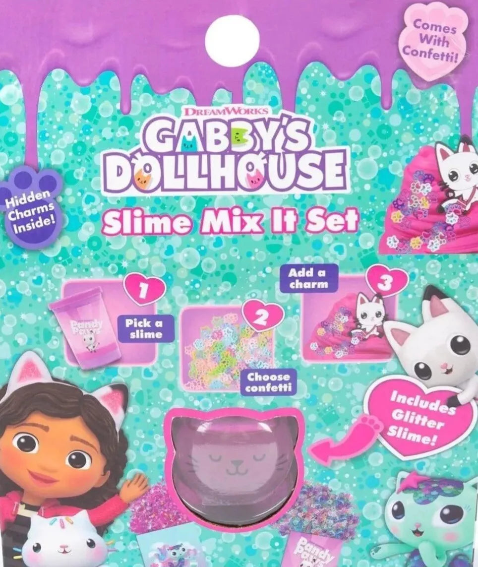 Gabby's Dollhouse - Slime Mix It Set