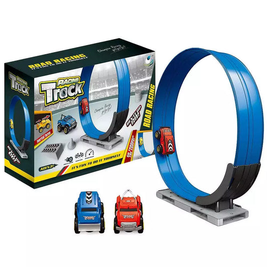 Loop The Loop Racing Track Kids With 1 Inertial Force Car Included