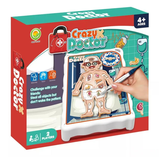 Crazy Doctor Surgeon Game - Operation Style Game for All the Family
