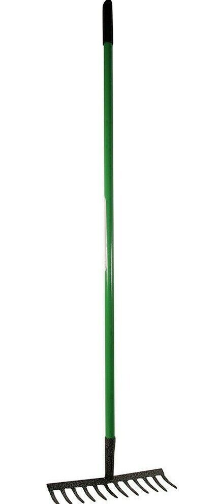 Metal Garden Rake 12 Teeth Comb 130 cm SK28654
