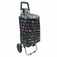 Shopping Trolley Foldable Printed Design 2 Wheels Assorted Designs And Colours