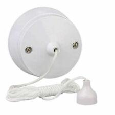 Status 6 Amp 2 Way Bathroom Toilet Light Ceiling Pull Cord Switch