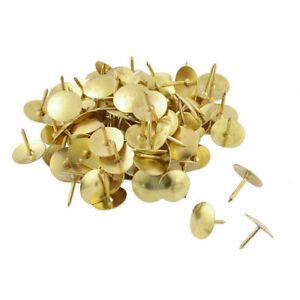 Office Push Pins Gold Pack of 200 ST078