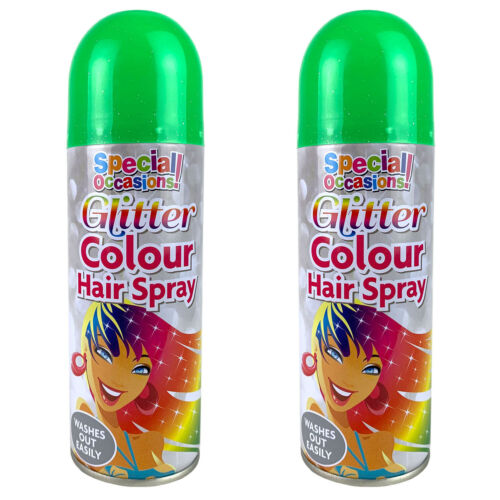 Rapide Washable Glitter Colour Hairspray 200 ml Assorted Colours 5509