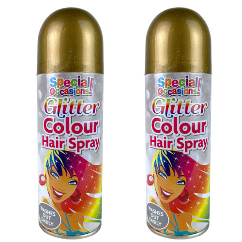 Rapide Washable Glitter Colour Hairspray 200 ml Assorted Colours 5509