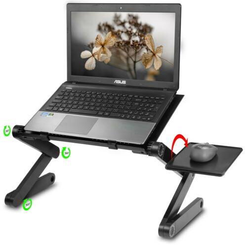 Folding Laptop Stand Riser Tray Table Desk Adjustable Portable 6607