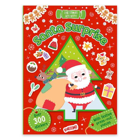 Santa Surprise Christmas Activity Book