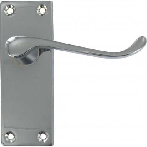 4" Vic Scroll Latch Handle Chromed 0846 A