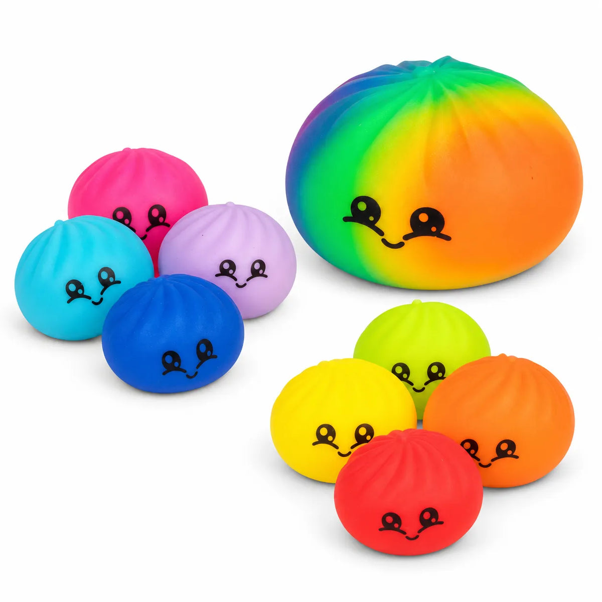 Scrunchems XXL Mega Rainbow Squishy Dumpling Set