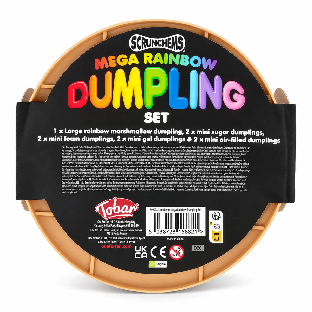 Scrunchems XXL Mega Rainbow Squishy Dumpling Set