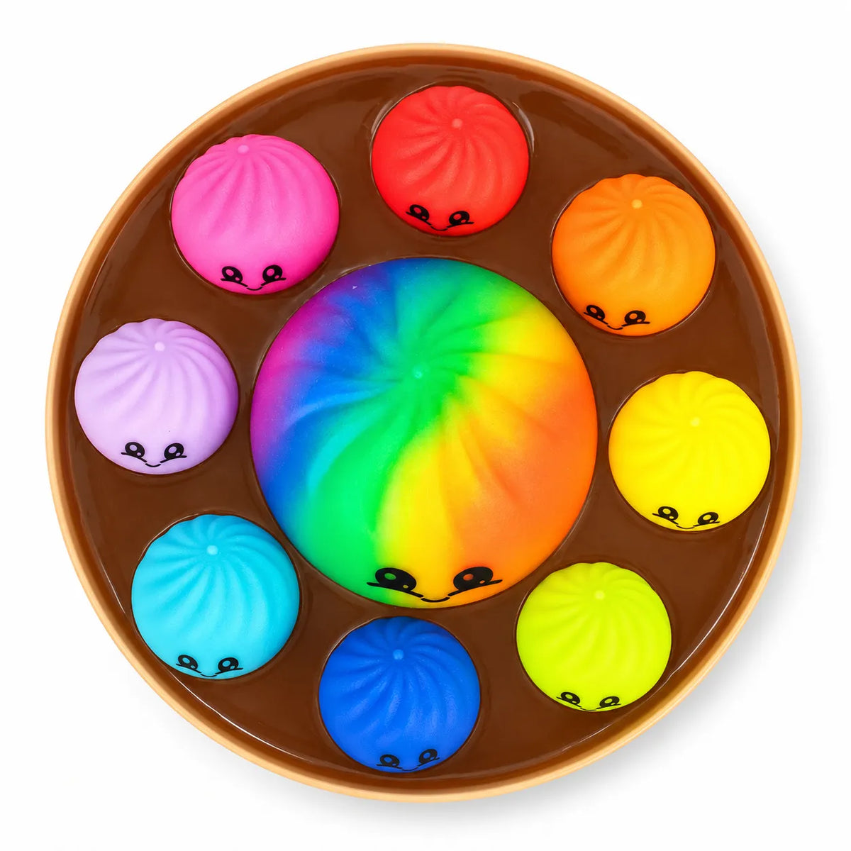 Scrunchems XXL Mega Rainbow Squishy Dumpling Set