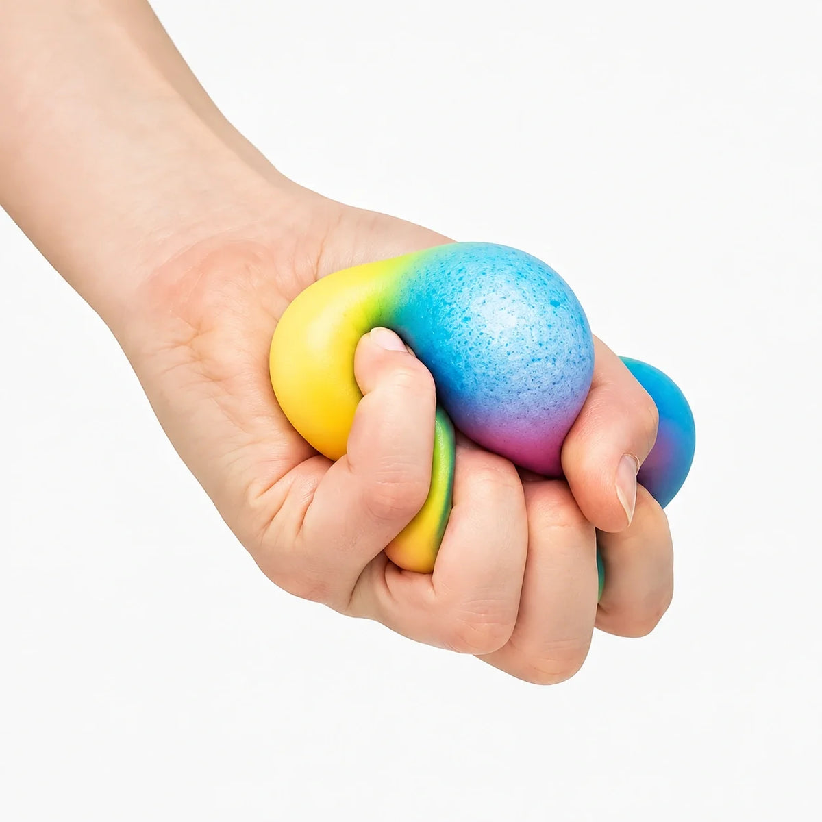 Scrunchems Rainbow Squish Ball - Fidget Squishy Sensory Toy