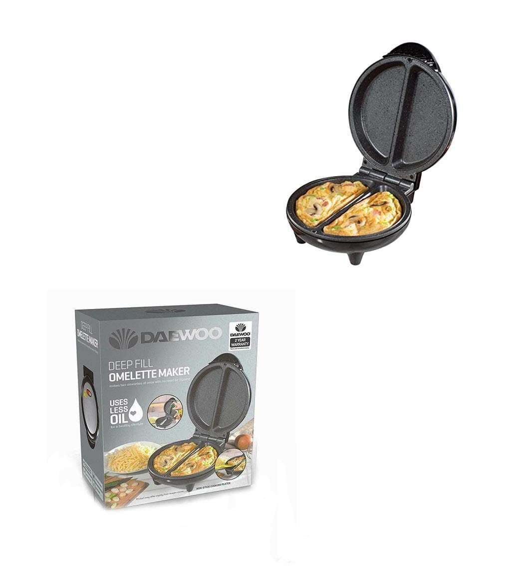 Daewoo Non Stick Deep Fill Omelette Maker 750 Watt