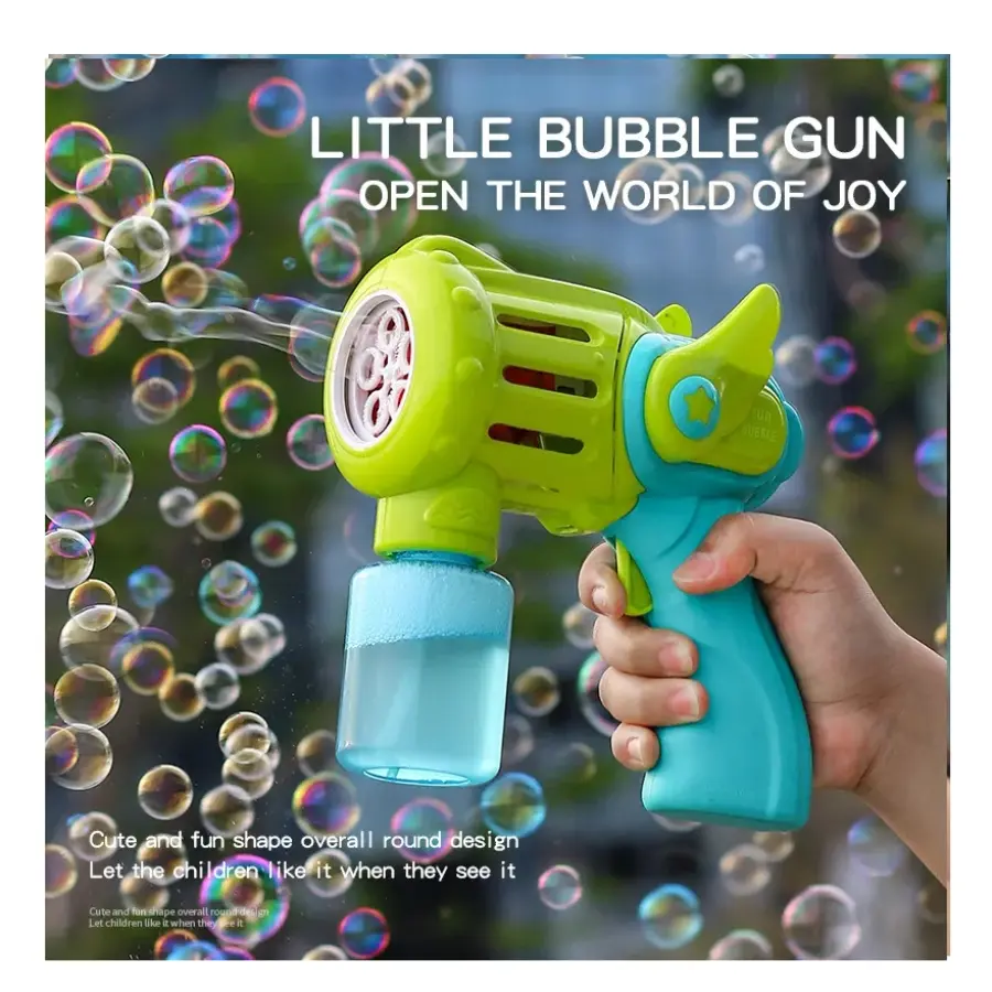 Automatic Bubble Gun Launcher Toy