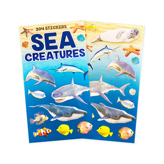 Ocean Stickers x 12 sheets