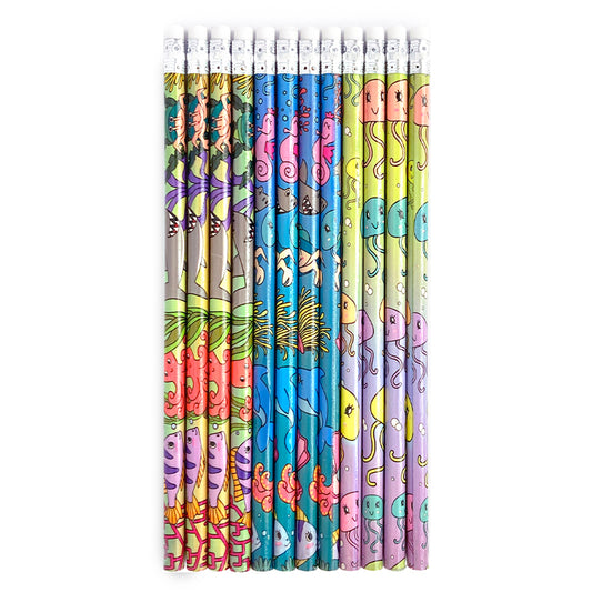 Sealife Pencils x12