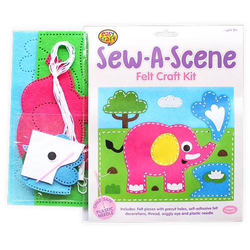 Elephant Sew a Scene Kit
