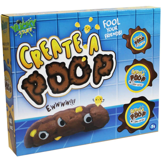 Create A Poop Joke Prank Yucky Stuff Dough Play Set