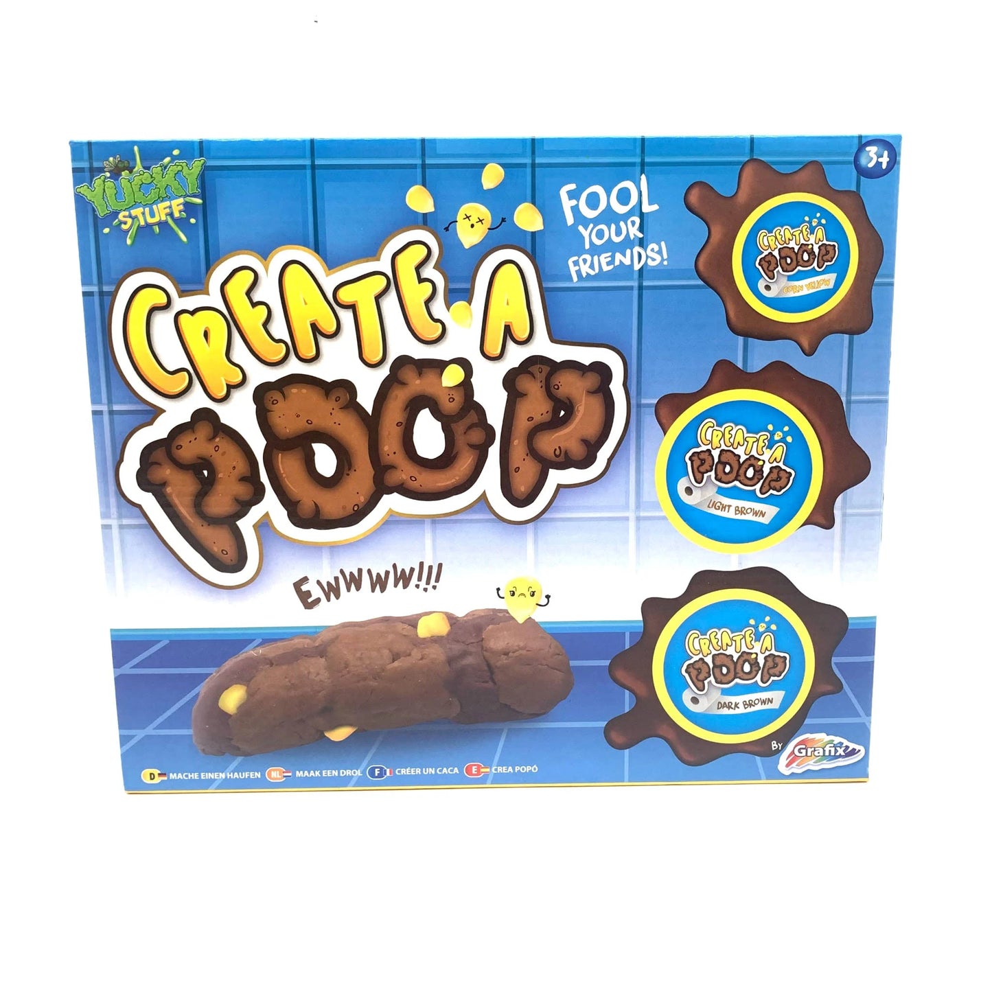 Create A Poop Joke Prank Yucky Stuff Dough Play Set