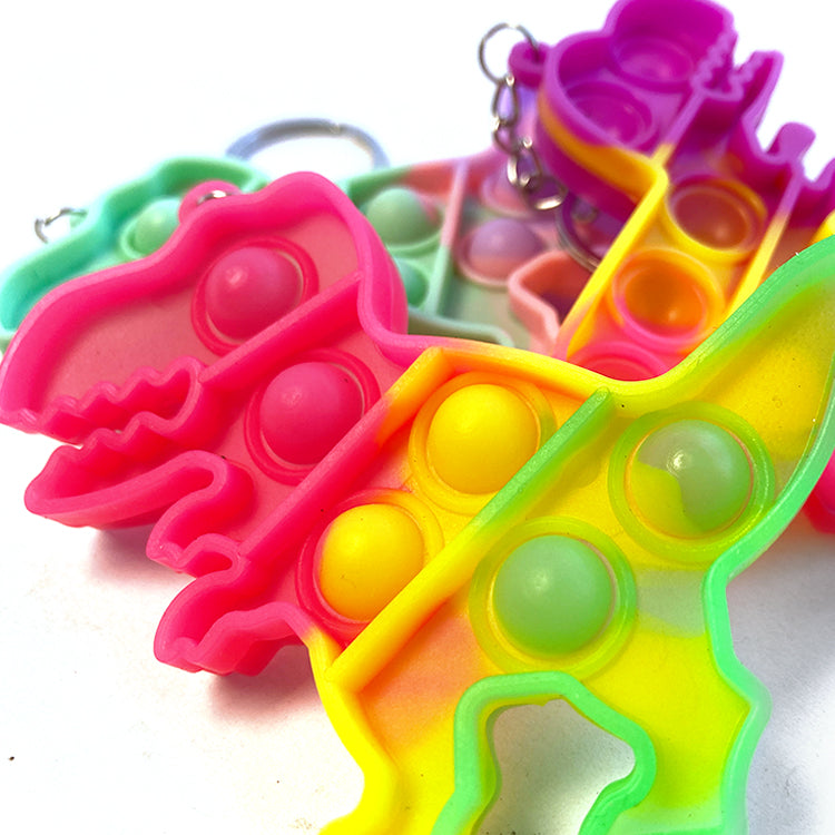 Dinosaur Jumbo Poppit Keyring