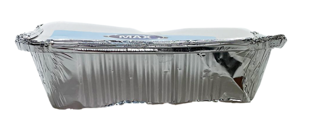 Pack Of 5 Aluminium Containers & Lids Kitchen Home Outdoors SK1103