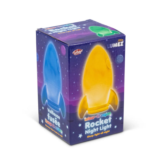 Rocket Night Light - Colour Changing Lumez Lamp