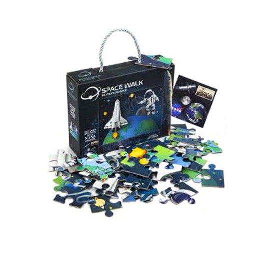 NASA Space Walk 45 Piece Puzzle Set