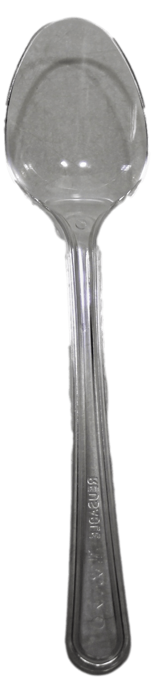 Disposable Clear Plastic Spoons Pack of 40 MX7051