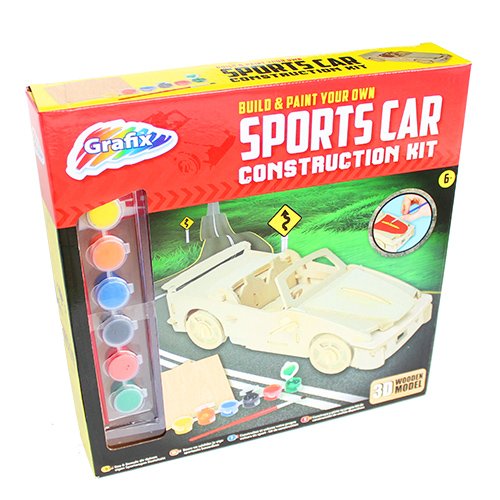 Build Your Own Wooden Sports Car Kit