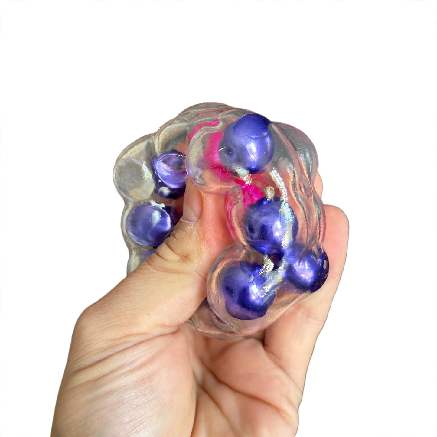 Viral Pearl Crackle Cube - Galaxy Mix Colour Squishy Fidget Sensory Toy