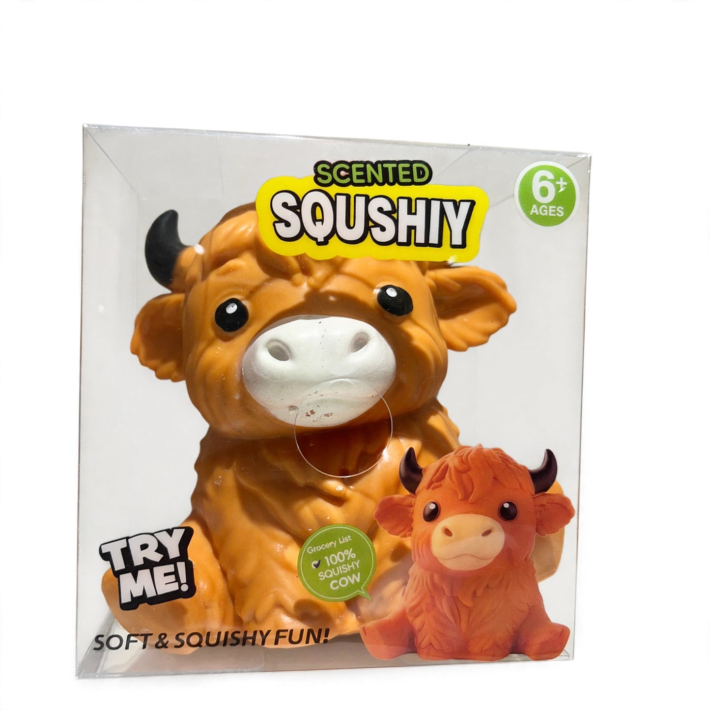 XL Jumbo Squishy Highland Cow Fidget Squish Sensory Toy