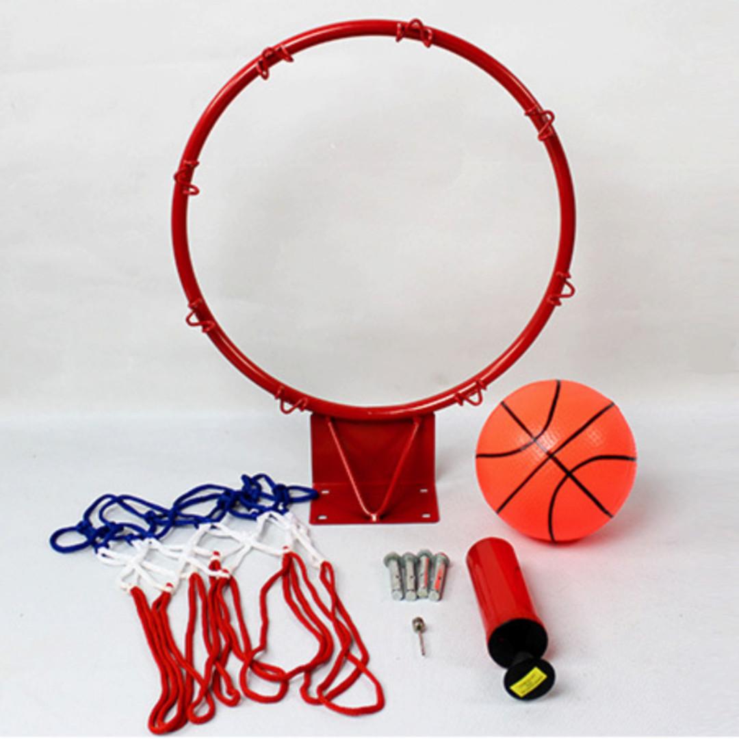 Iron Basketball Hoop Set including Ball