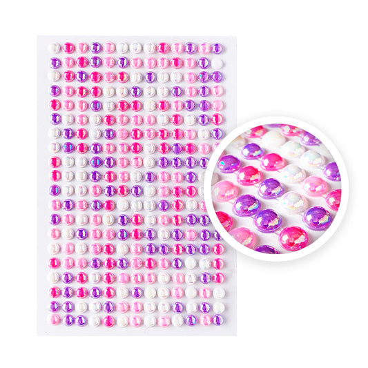Stick On Pearl Dot Gems x 260