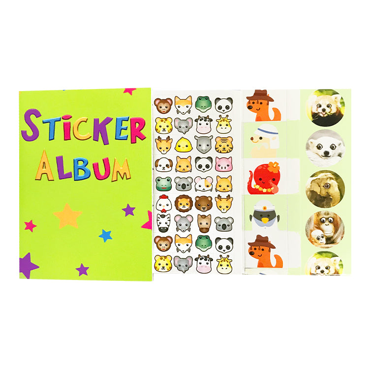 Jungle Mini Sticker Album Pack