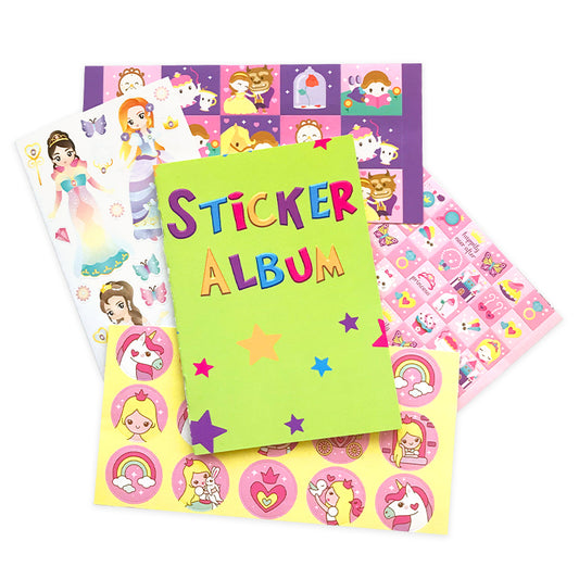 Mini Princess Sticker Album Pack