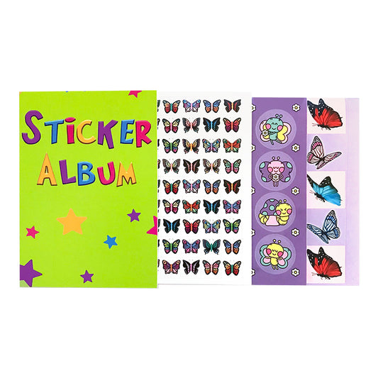 Butterfly Mini Sticker Album Pack