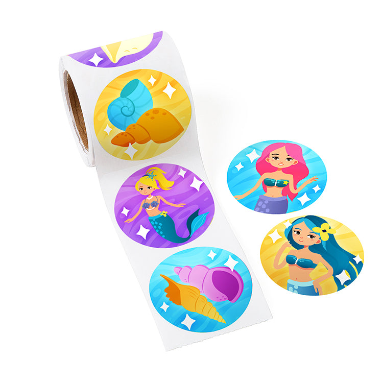 Mermaid 120 Super Sticker Roll