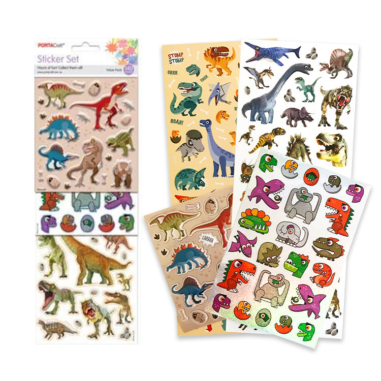 Dinosaur Bumper Sticker Mix