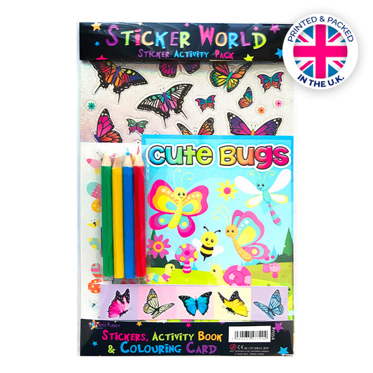 Bugs Midi Sticker/Activity Pack