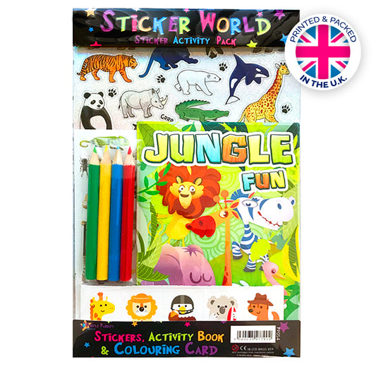 Jungle Midi Sticker/Activity Pack