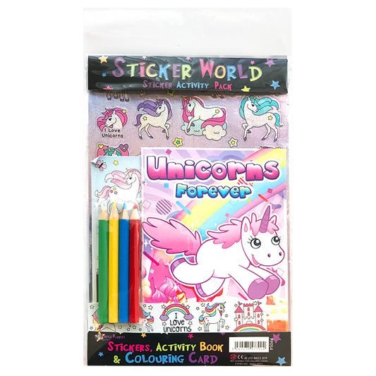 Unicorns Midi Sticker Activity Pack