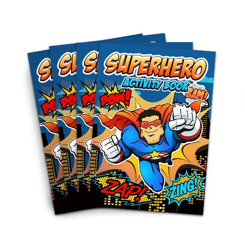 Superhero Mini Activity Book